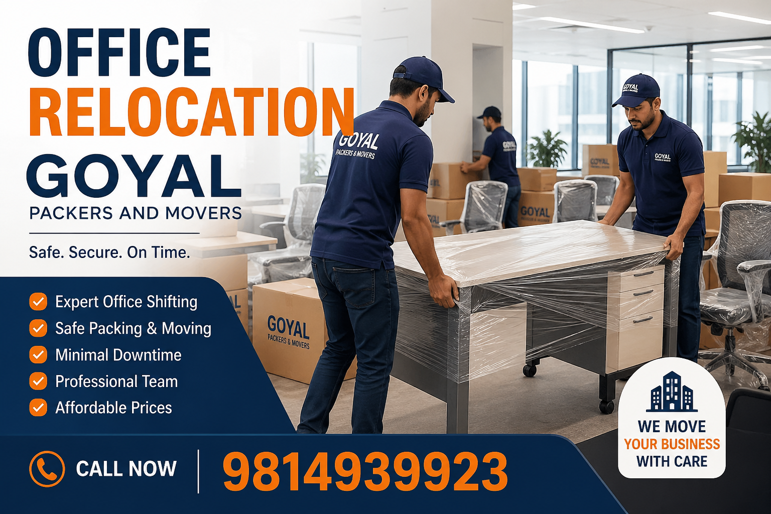 office relocation packers and movers