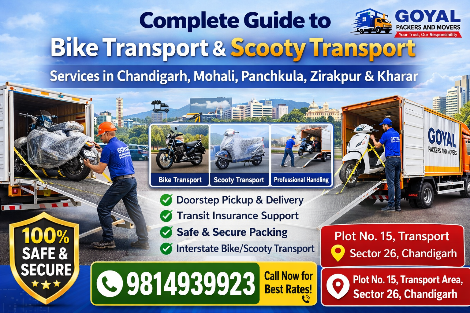 bike transport door to door service