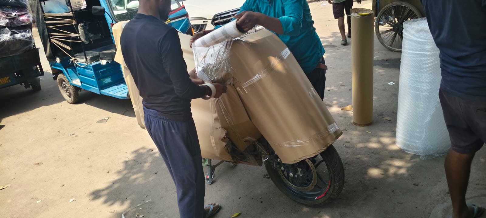 Bike and Scooty Transport in Gillco Valley
