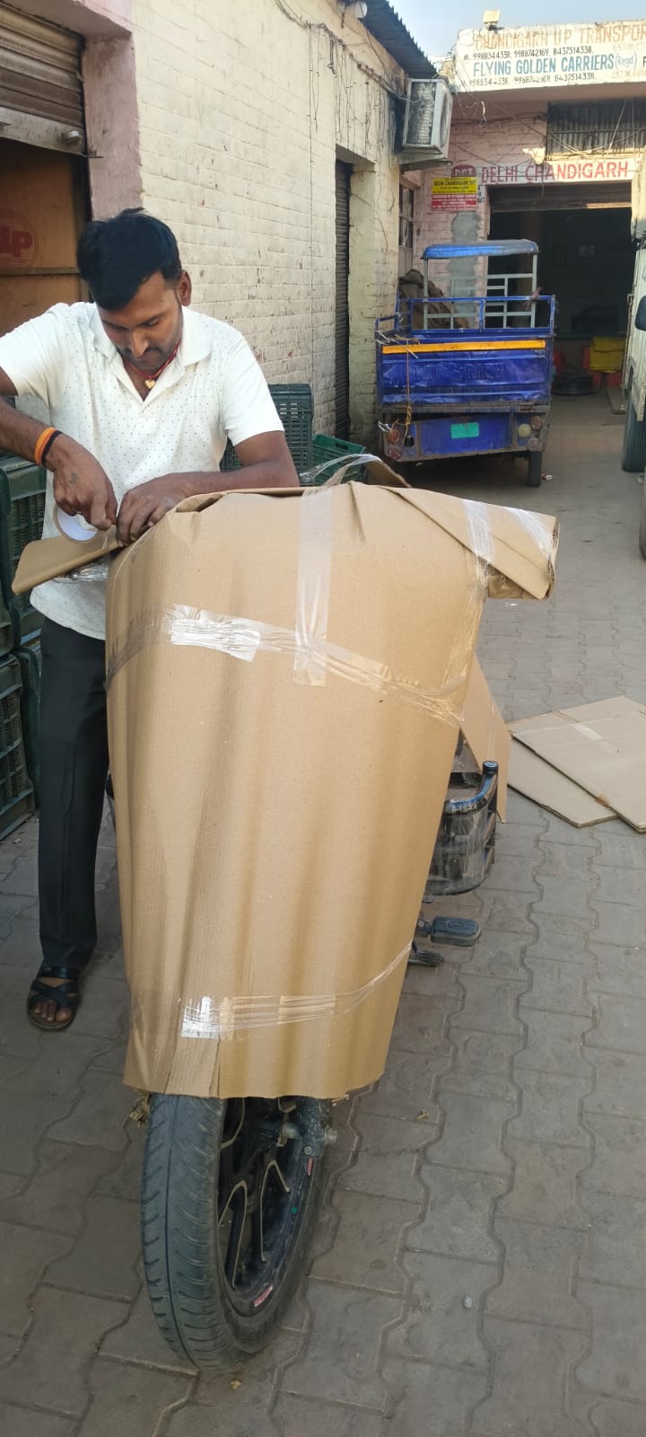chandigarh to mumbai scooty transport