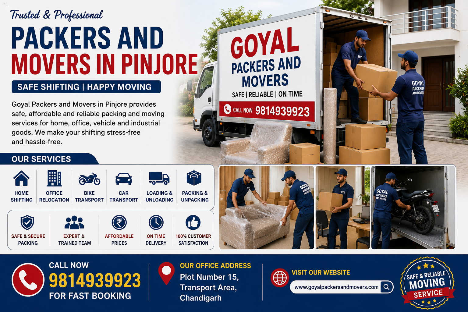 packers and mover in pinjore