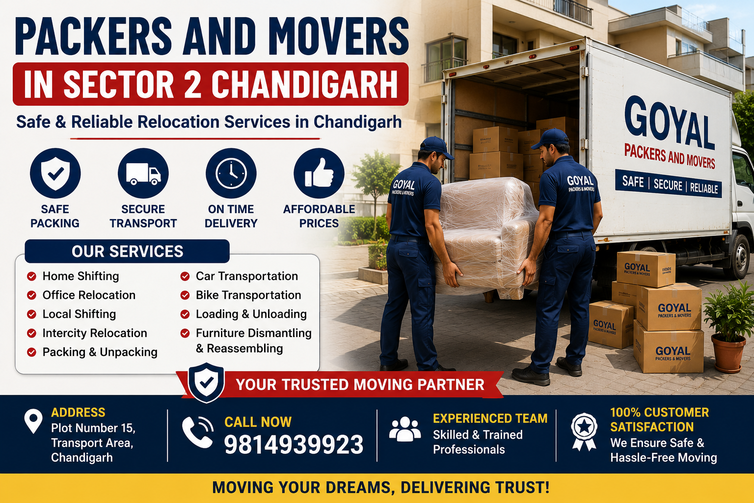 best packers and movers in chandigarh