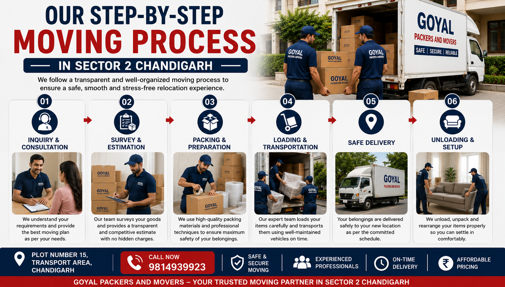 packers and mover in chandigarh near me