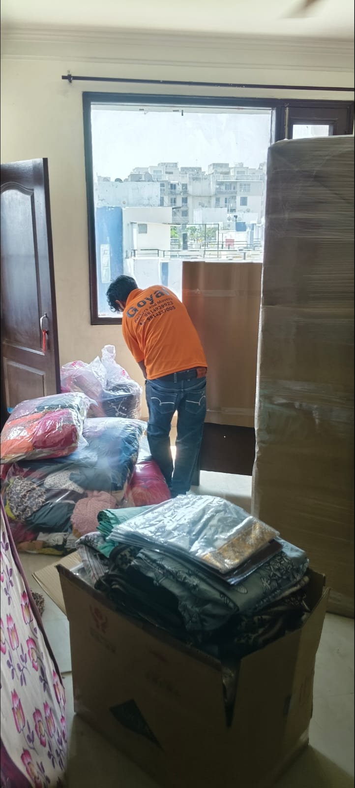 Moving household goods requires