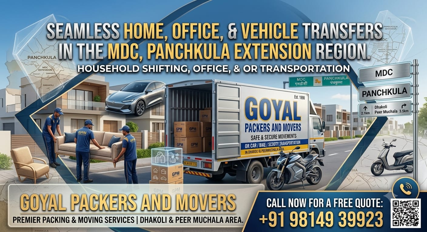 Packers and Movers in Panchkula