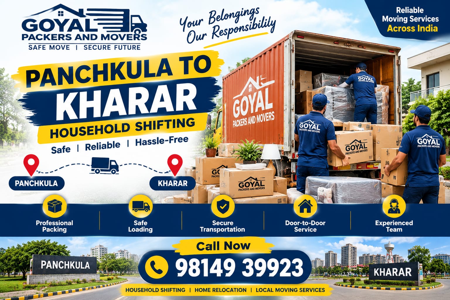 Packers and Movers in Panchkula